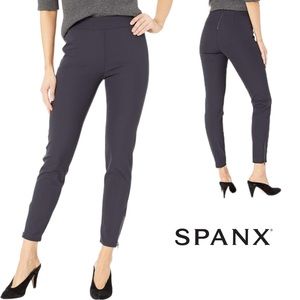SPANX‎ Ankle Zip Cropped Pants. 2